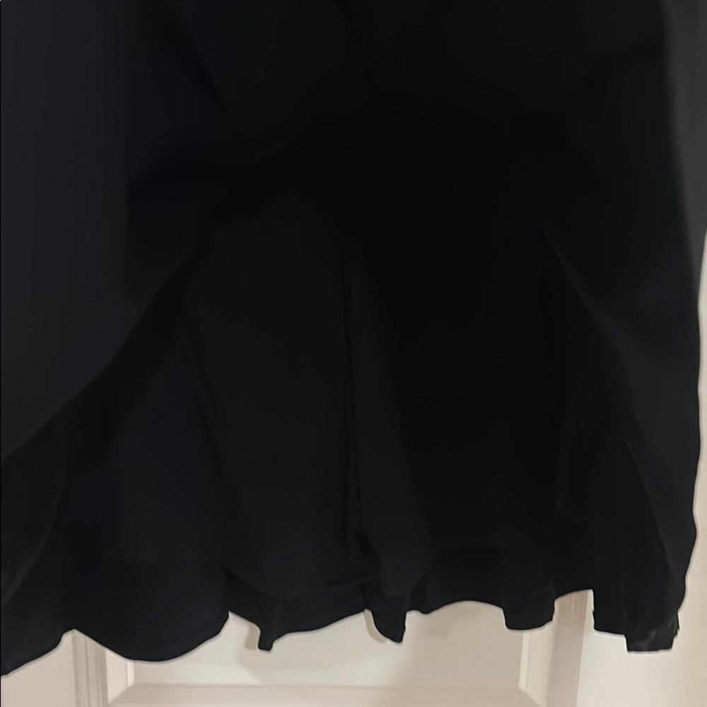 Black Pleated Mini Skort - Picture 5 of 5